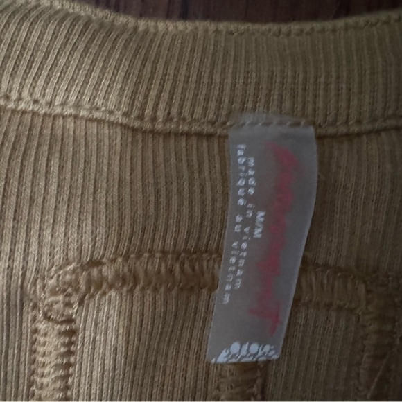 FP Movement Rally Rib Henley SZ Medium Color Camel Town. MRPC $98 NWT - Picture 6 of 10